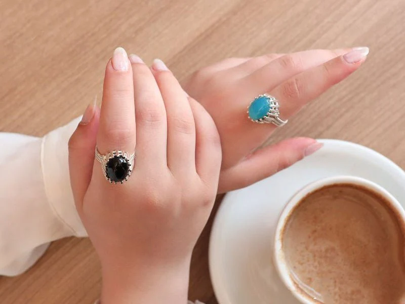 Tasneem Ring - Silver Plated - Image 2