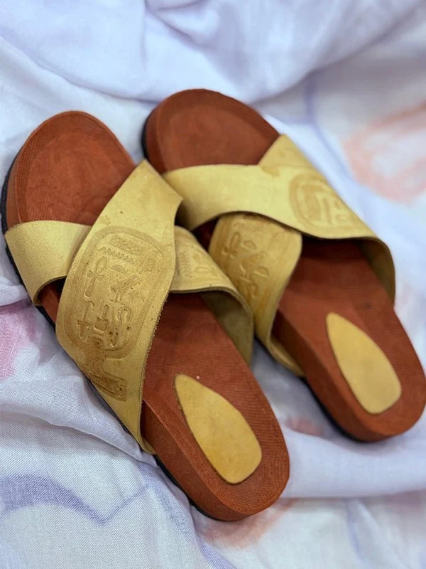 Basma Slippers - Genuine Leather - Image 3