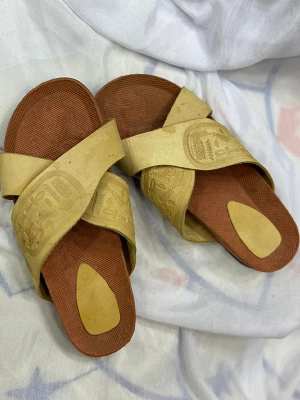 Basma Slippers - Genuine Leather - Image 4