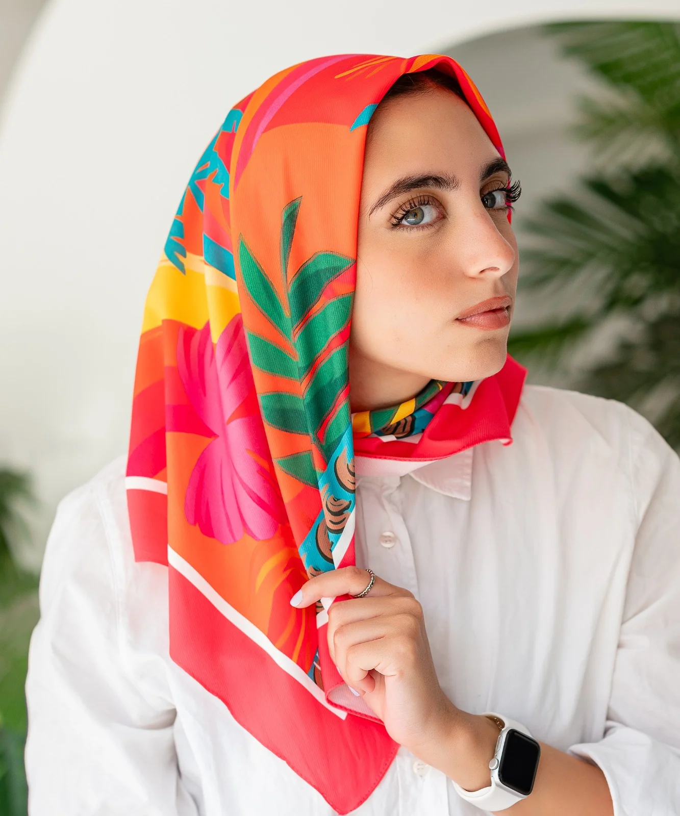 Bayan Scarf - Satin