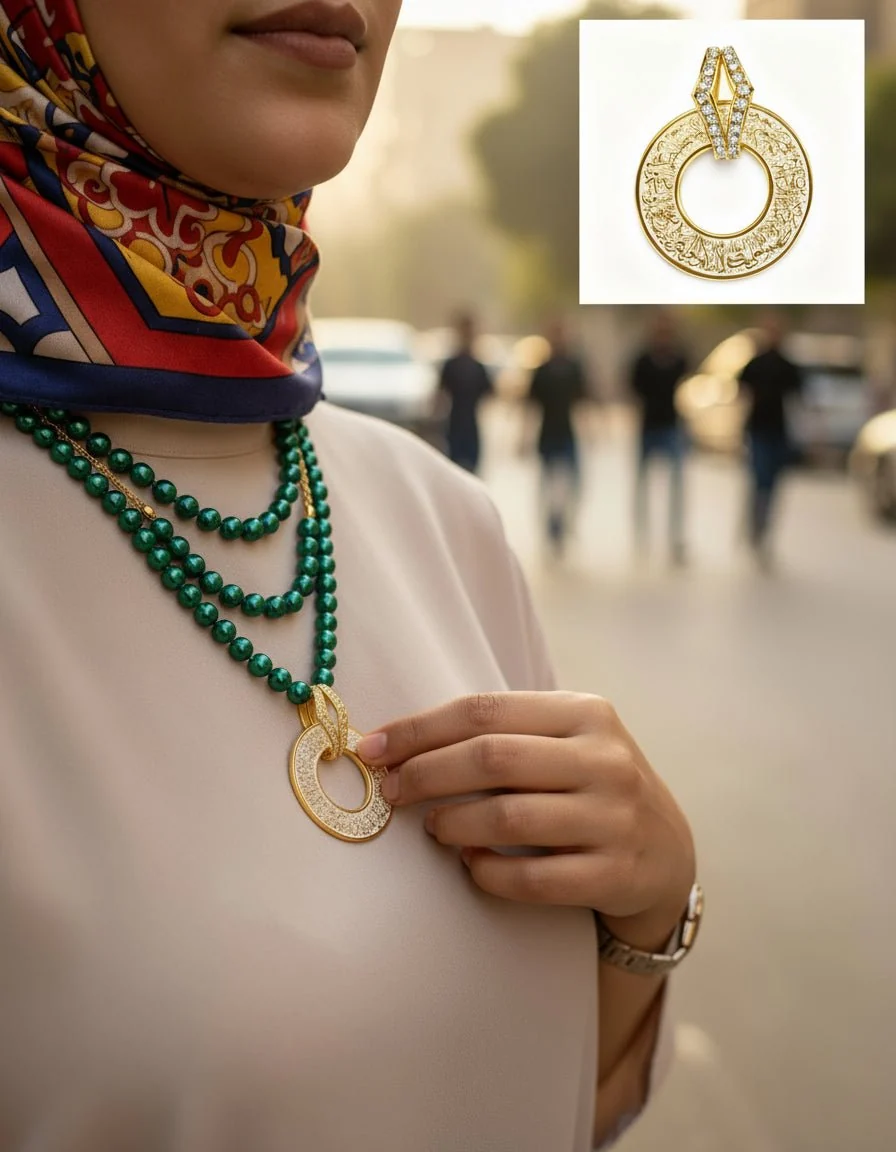 Ayat ElKursi  Calligraphy Glow - Gold Plated - Ramadan Elegant - Image 13