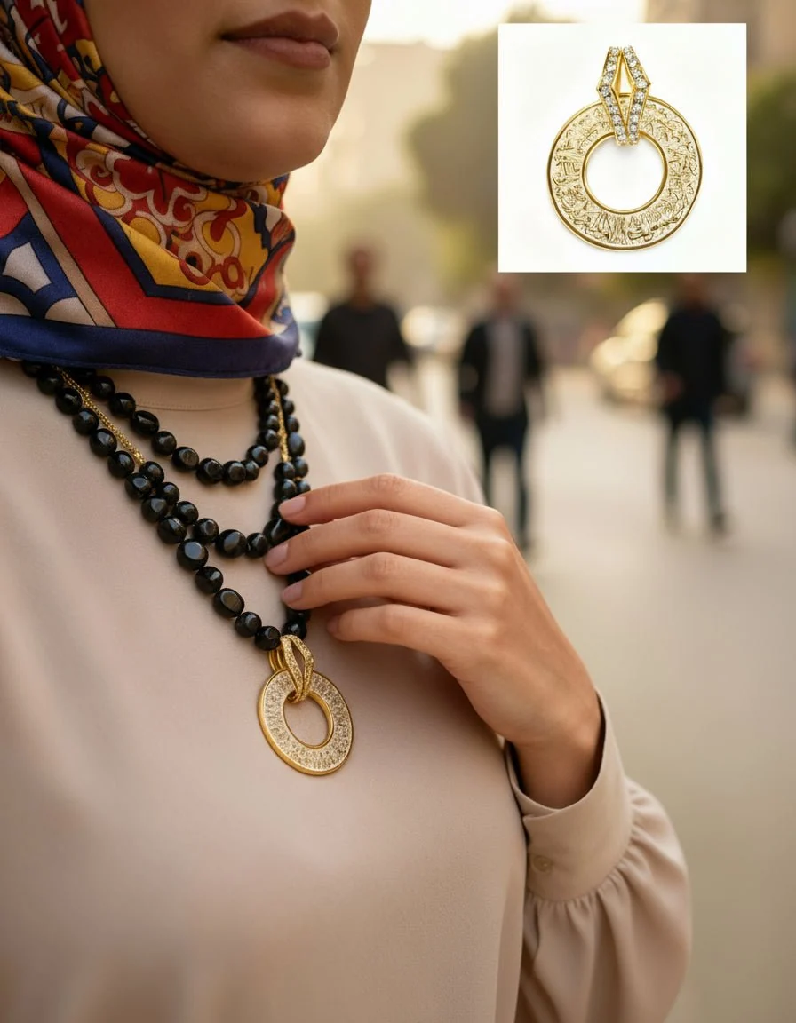 Ayat ElKursi  Calligraphy Glow - Gold Plated - Ramadan Elegant - Image 19