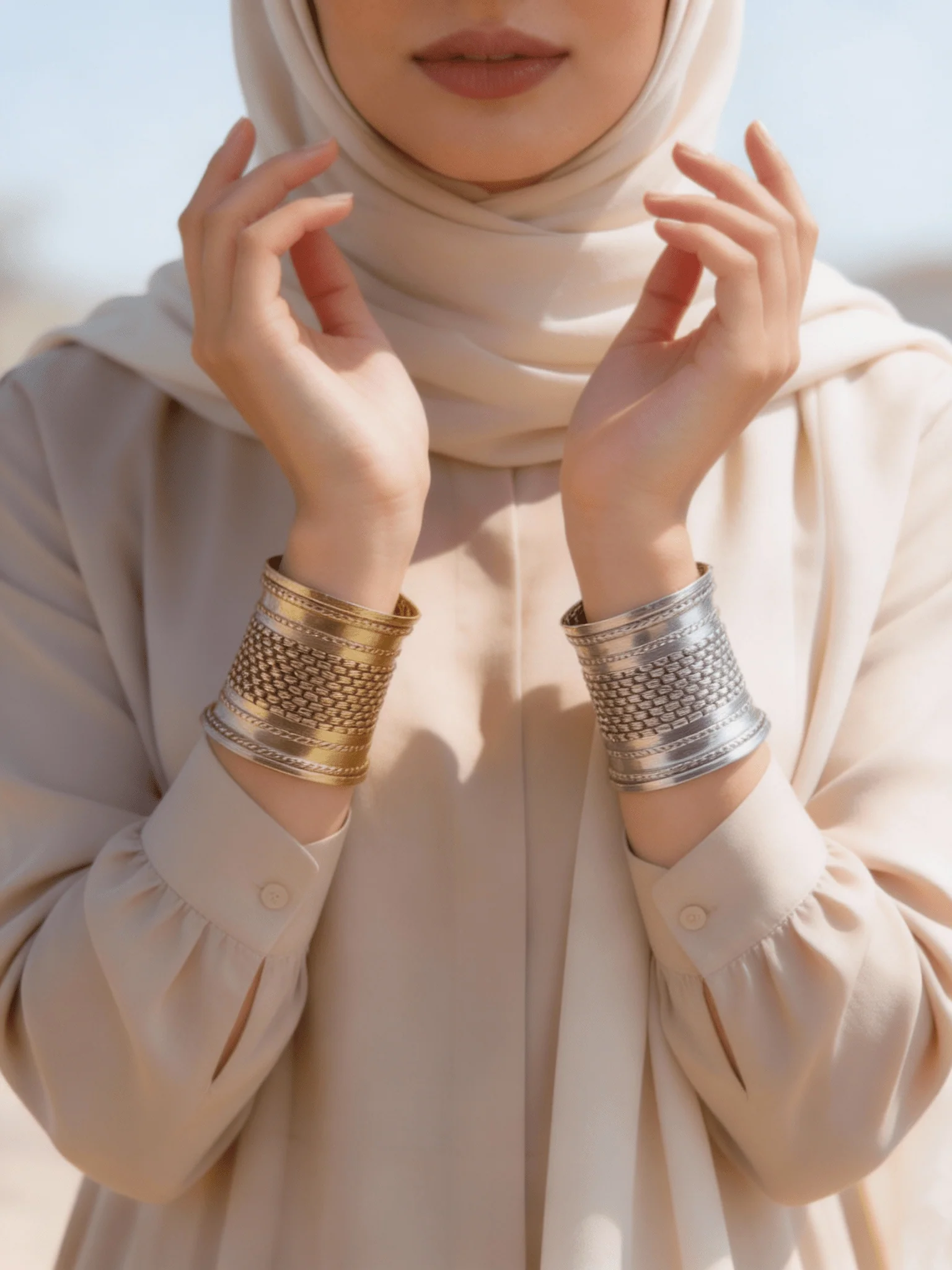 Blocks Bracelets - Stainless Steel - Image 4