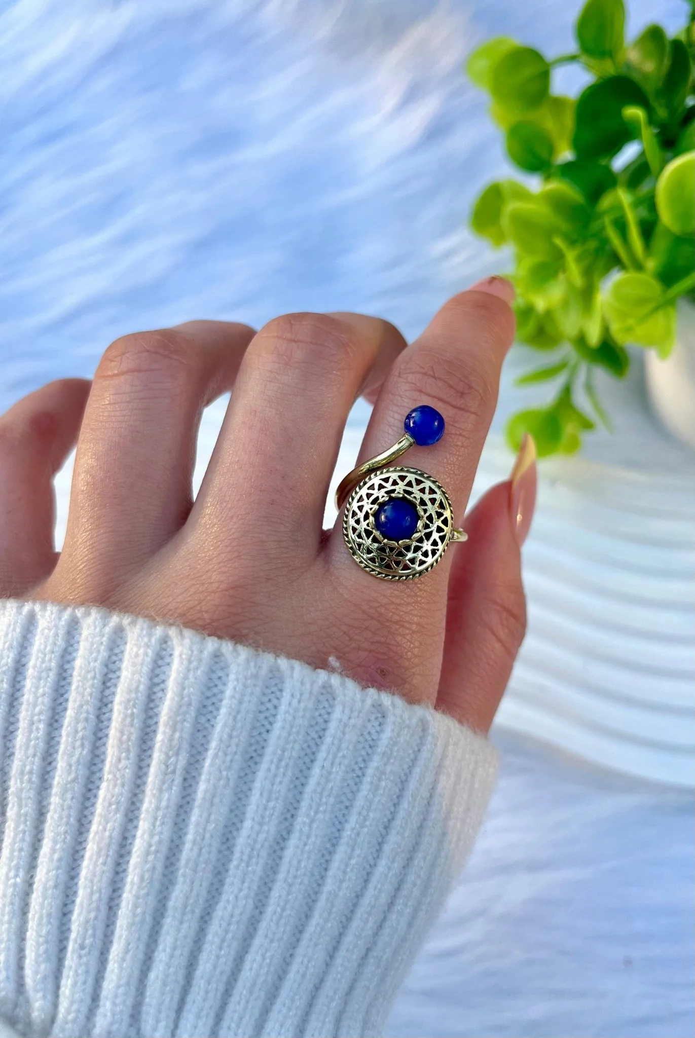 Blue Elegance Set - Pure Copper - Image 10