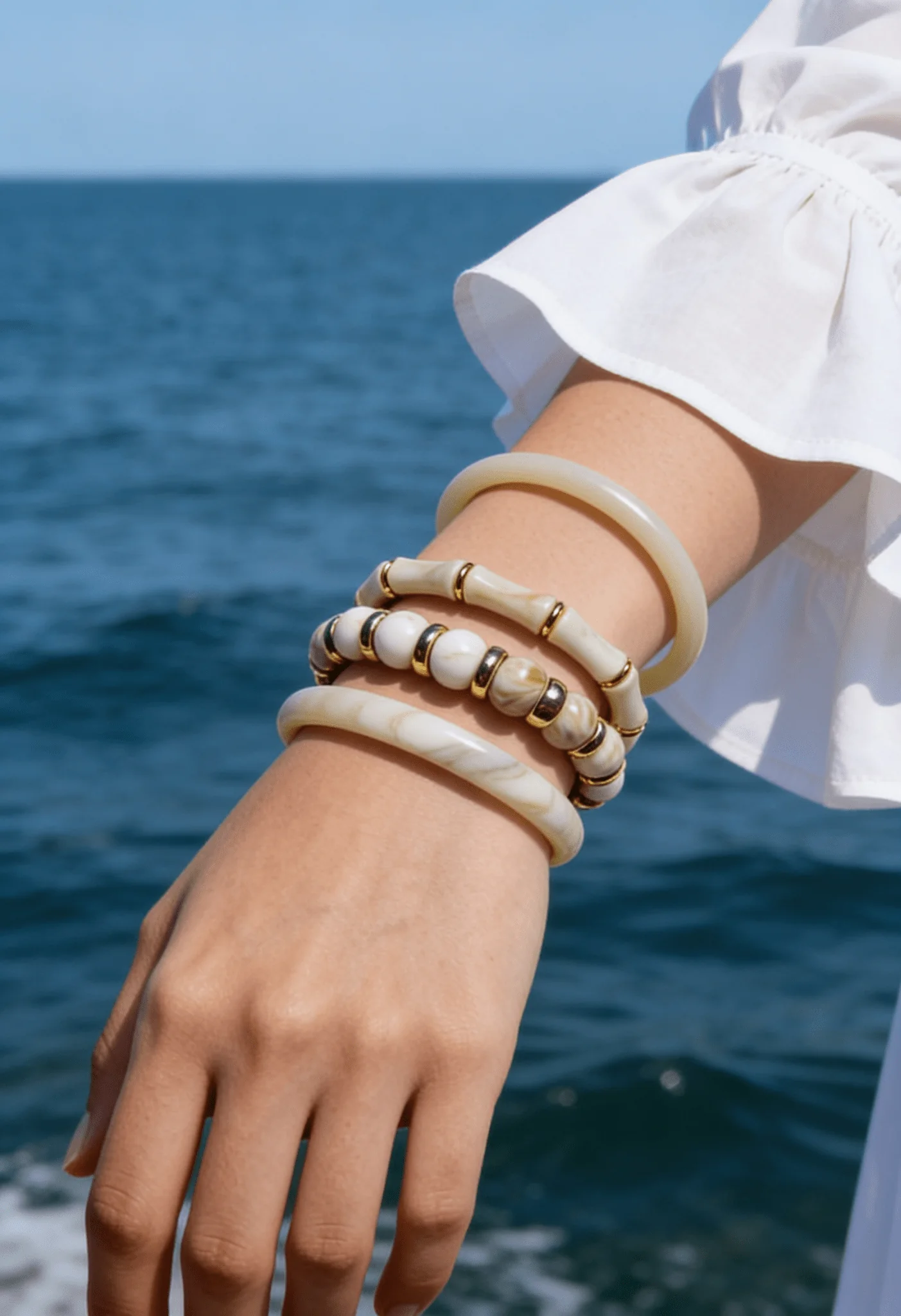 Boho Tide Bangle Set - Image 8