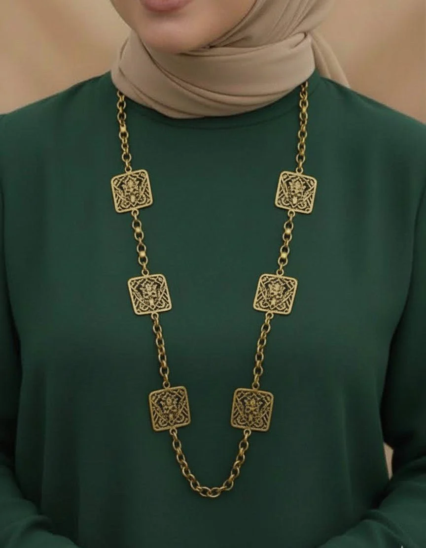 Box Chain Necklace - Pure Copper