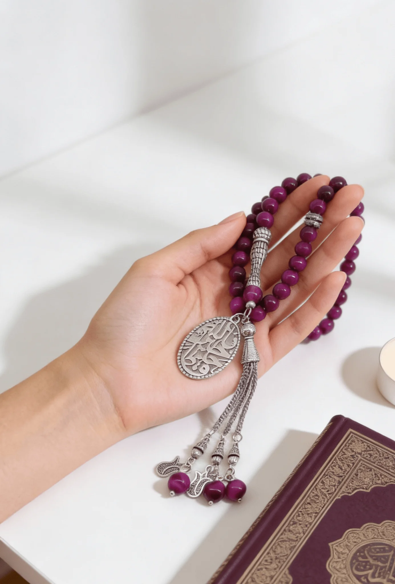 Grapes Rosary - Agate Stones - Image 2