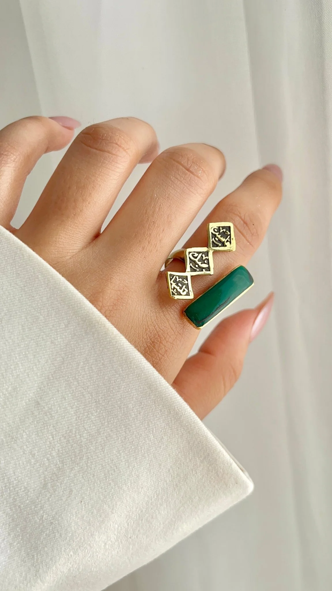 Bushra Ring - Pure Copper - Image 7