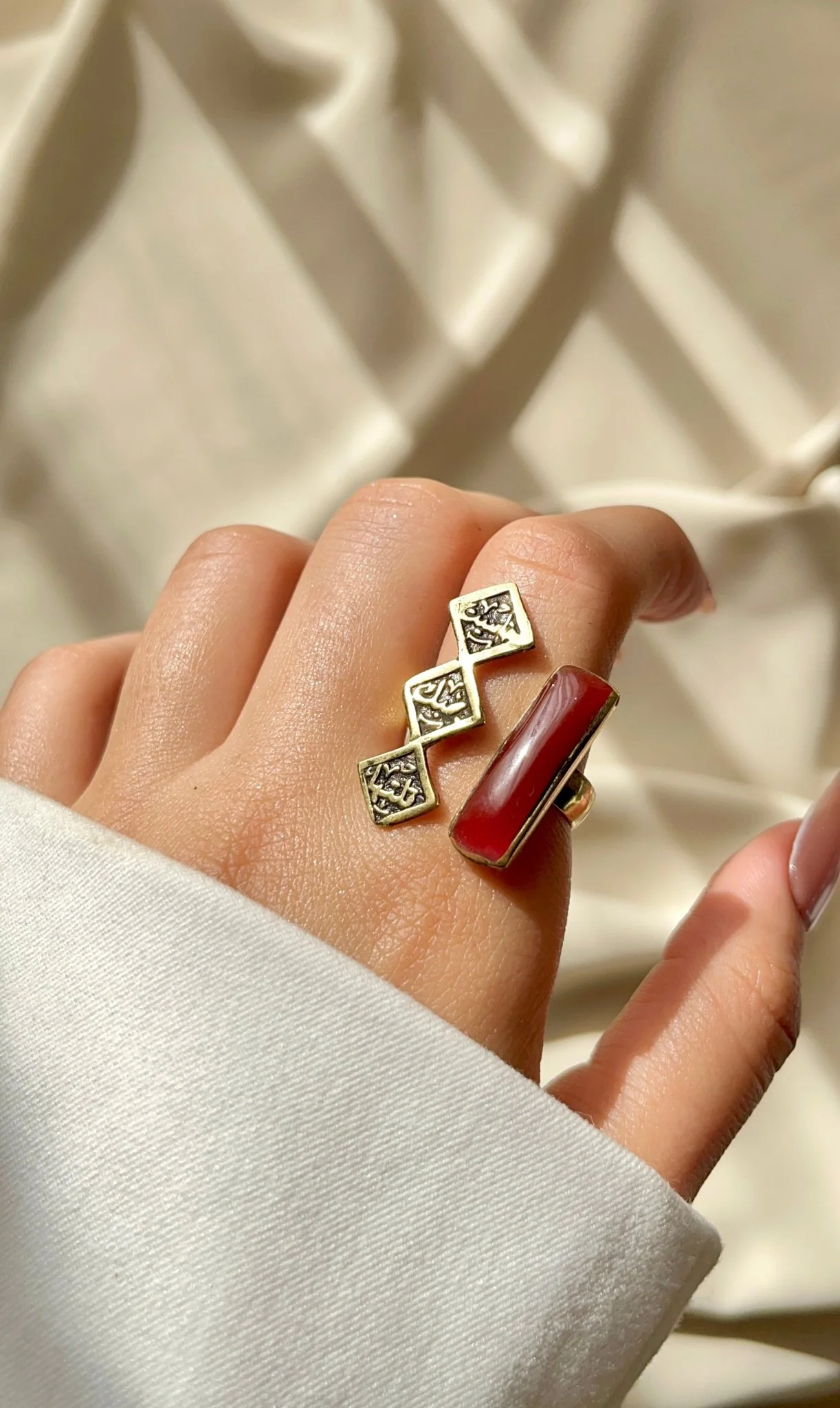 Bushra Ring - Pure Copper - Image 9