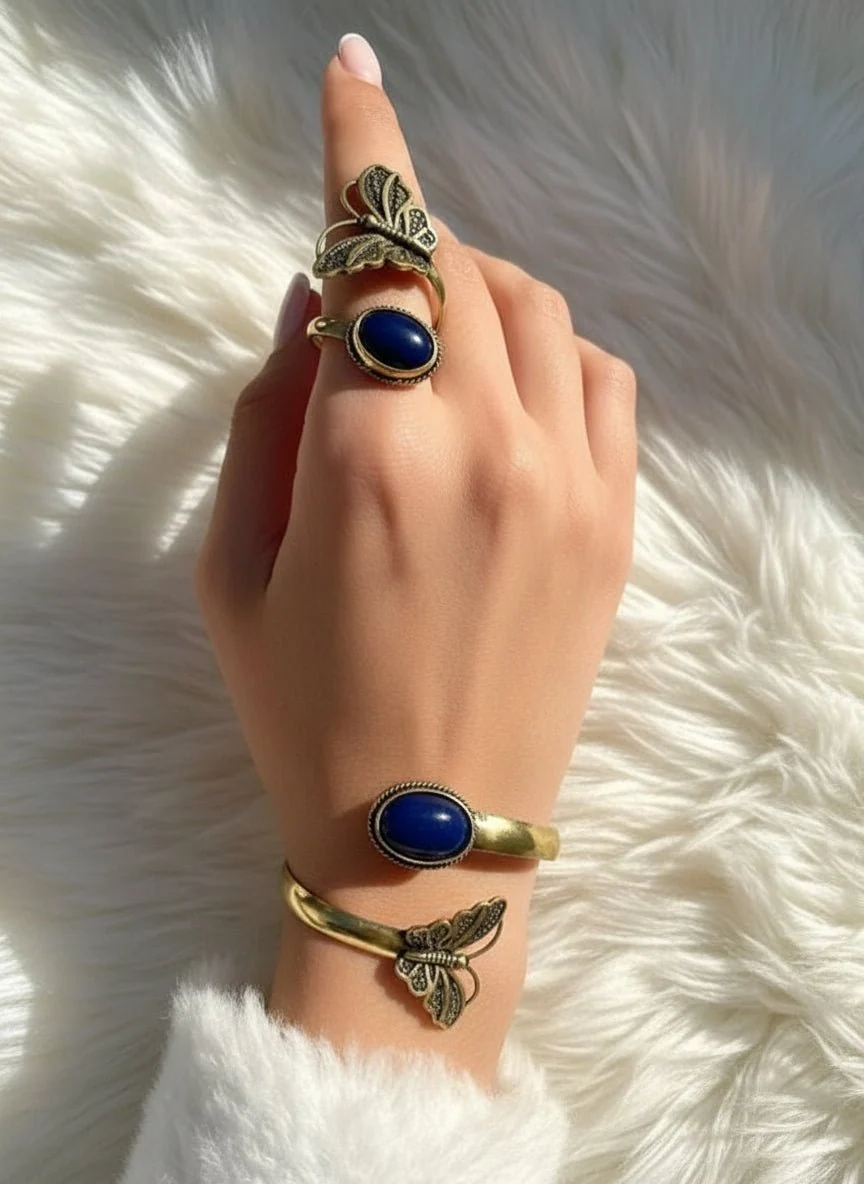 Unique Butterfly Set –  Pure Copper - Image 2