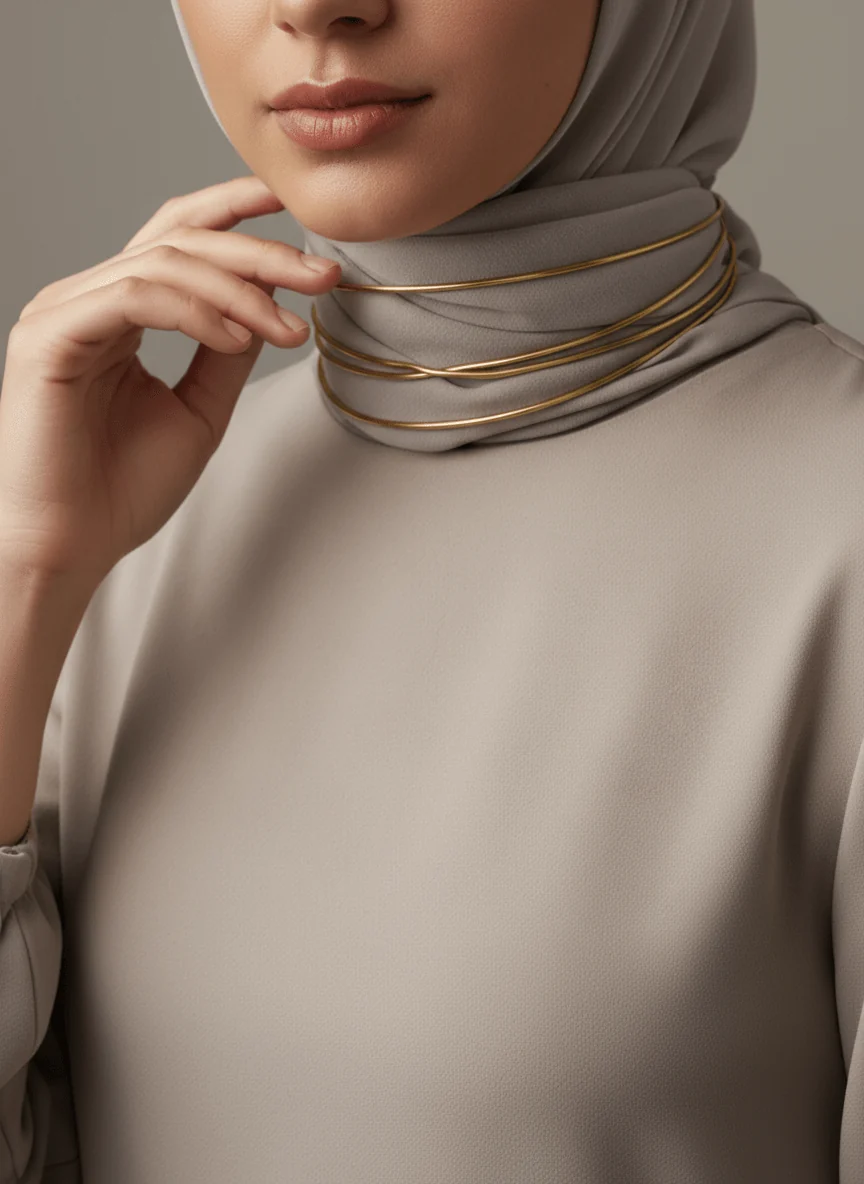Choker Necklace - Pure Copper - Image 2