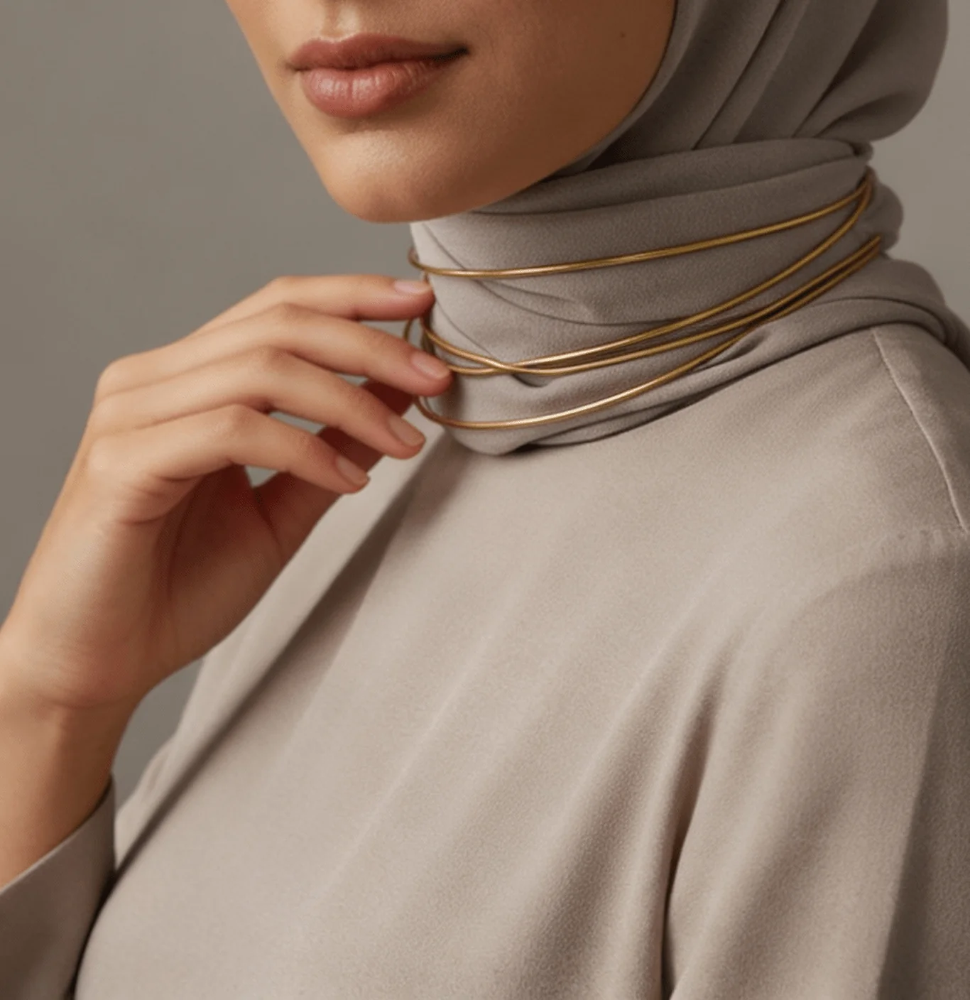 Choker Necklace - Pure Copper - Image 3