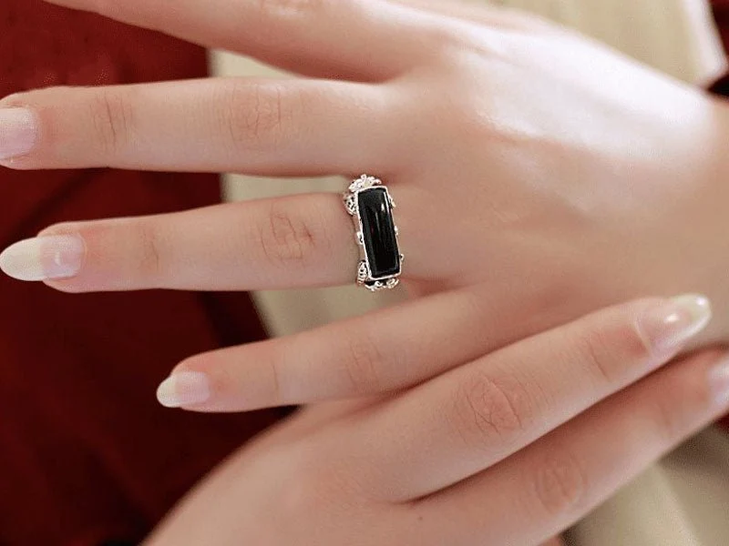 Cinder Ring Set - Silver Plated - Image 2