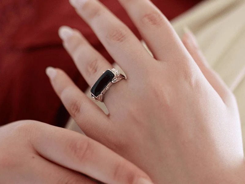 Cinder Ring Set - Silver Plated - Image 3