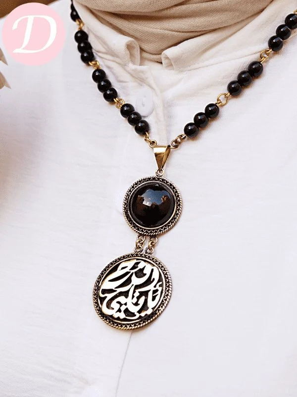 Claire  Necklace - Agate - Image 4