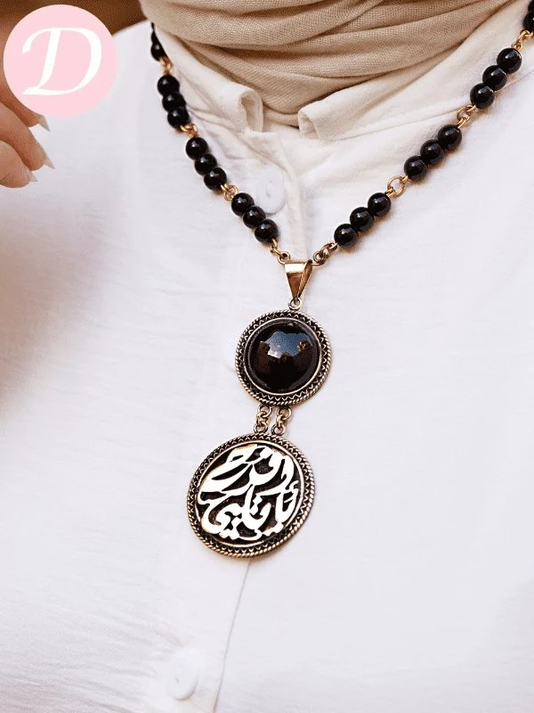 Claire  Necklace - Agate - Image 5
