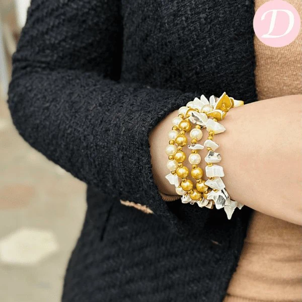 Seashell Set - Gold Metal - Image 2