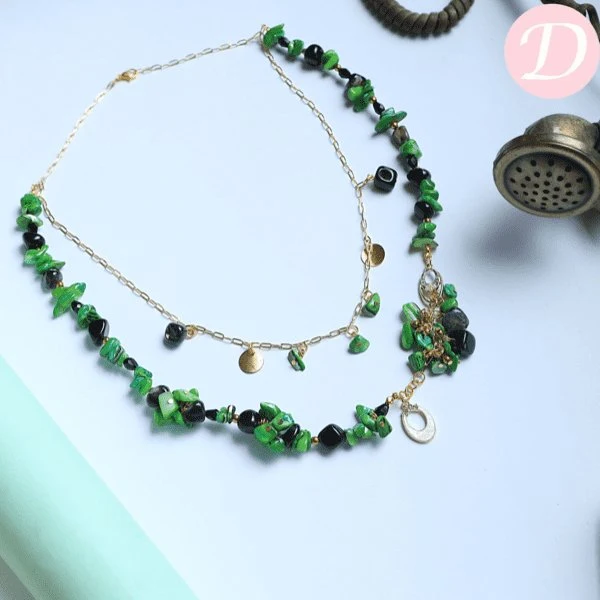 Verde Seashell Necklace - Gold Plated - Image 2