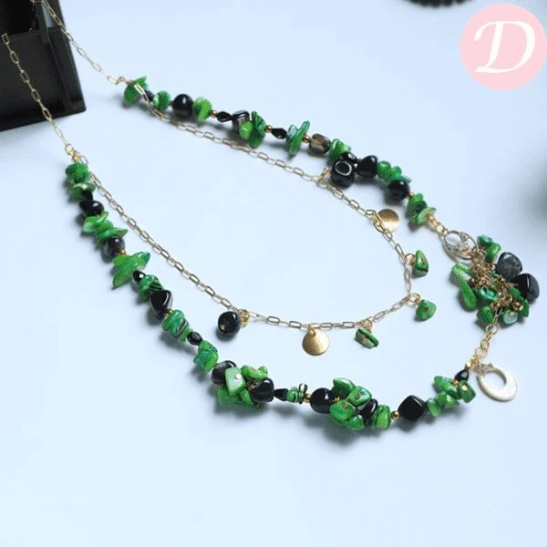 Verde Seashell Necklace - Gold Plated - Image 3