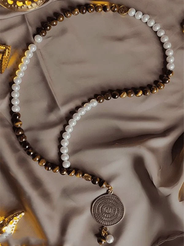 Pure Pearl Rosary - Gold Plated - Image 2