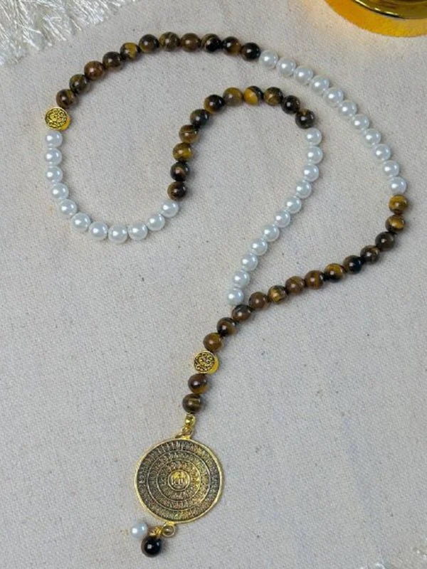 Pure Pearl Rosary - Gold Plated - Image 4