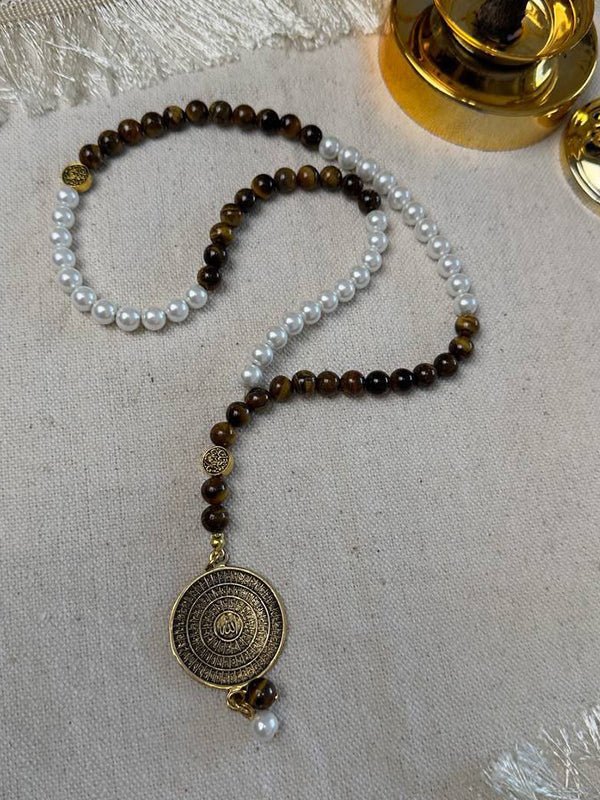 Pure Pearl Rosary - Gold Plated - Image 8