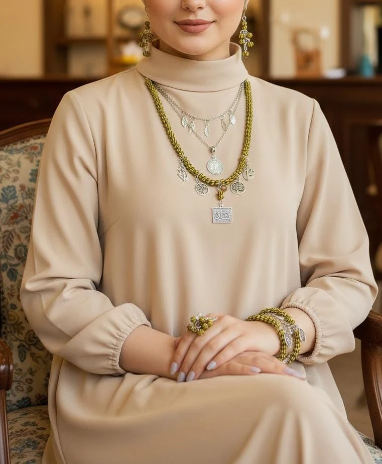 Dana Elegant Set - Colored Wooden Acrylic