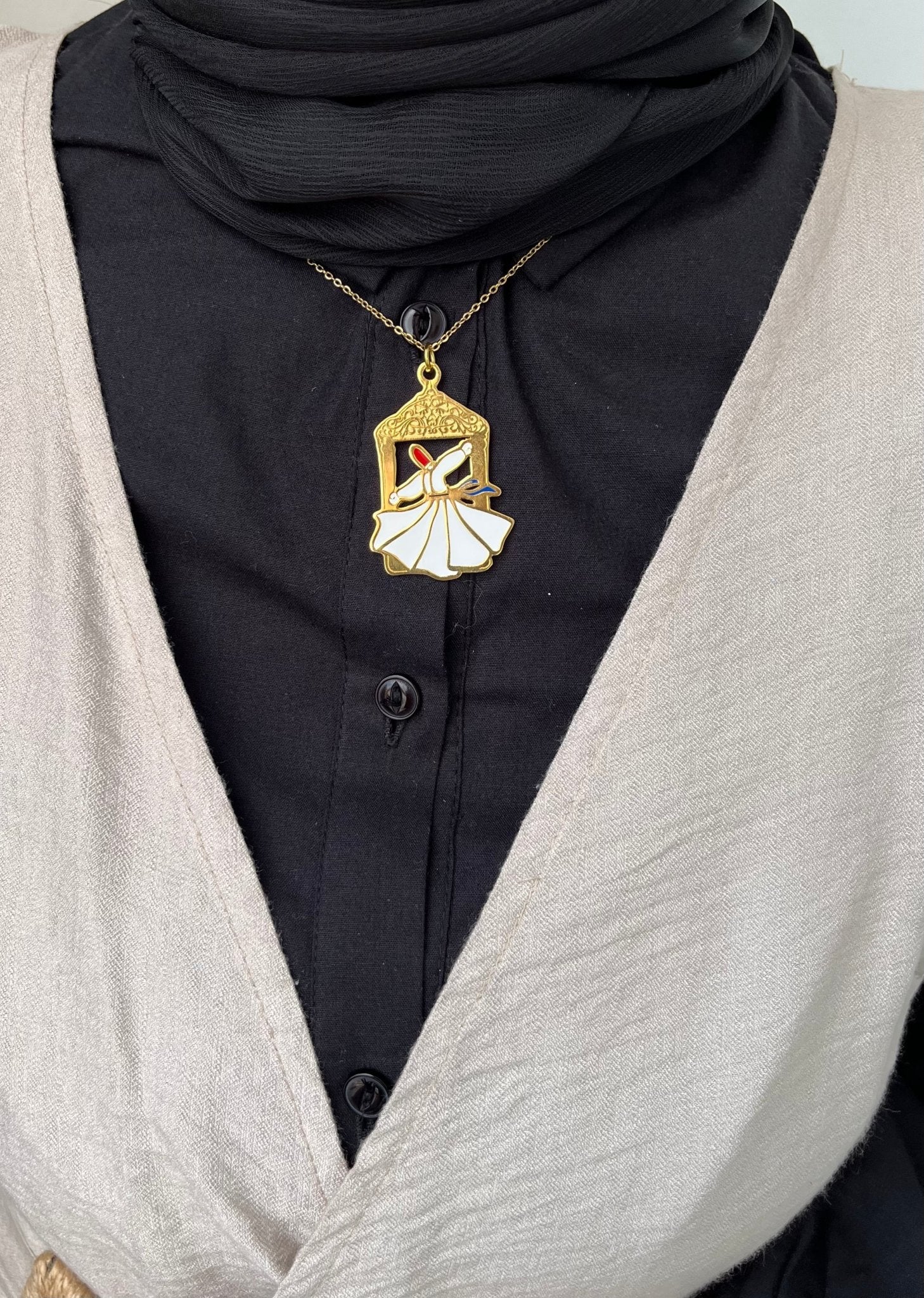 Darwish Necklace – Gold Plated - Image 8