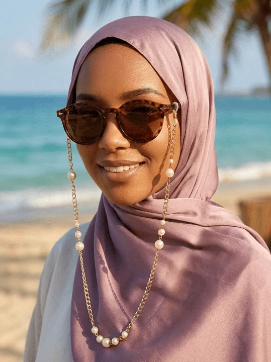 Doha Glasses Chain - Chinese gold chain