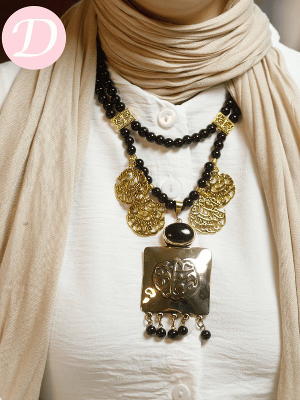 Dolores Necklace - Agate - Image 3