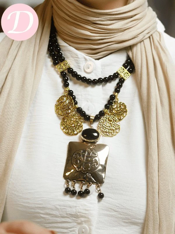 Dolores Necklace - Agate - Image 4