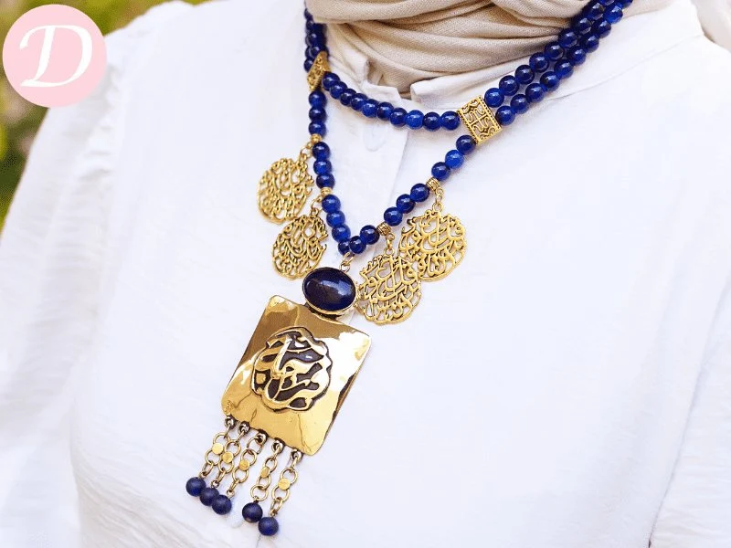 Dolores Necklace - Agate - Image 9