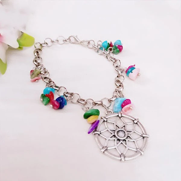 Dreamy catcher Bracelet - Colorful Seashell