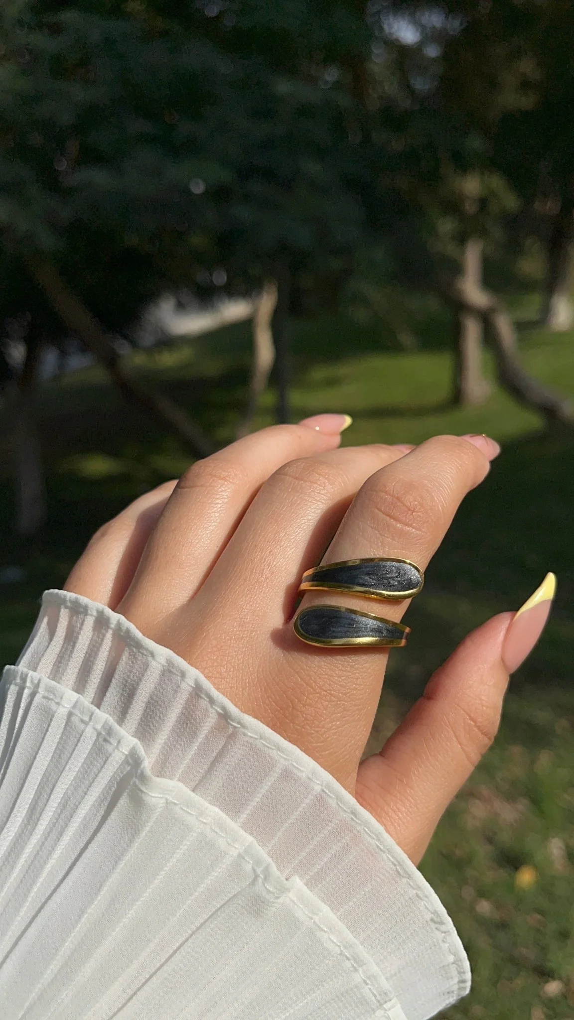 Eclipse Ring - Stainless Steel - Image 2