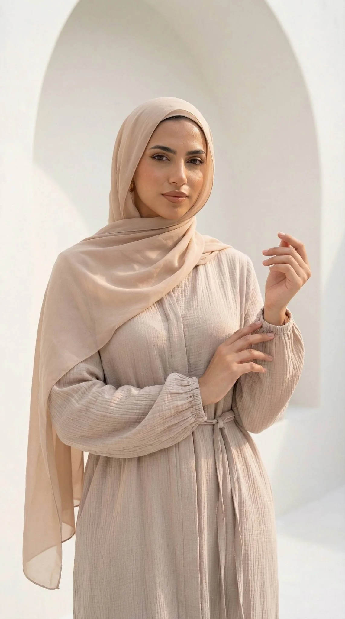 Effortless Chic Dress - Crinkle Linen - Image 10