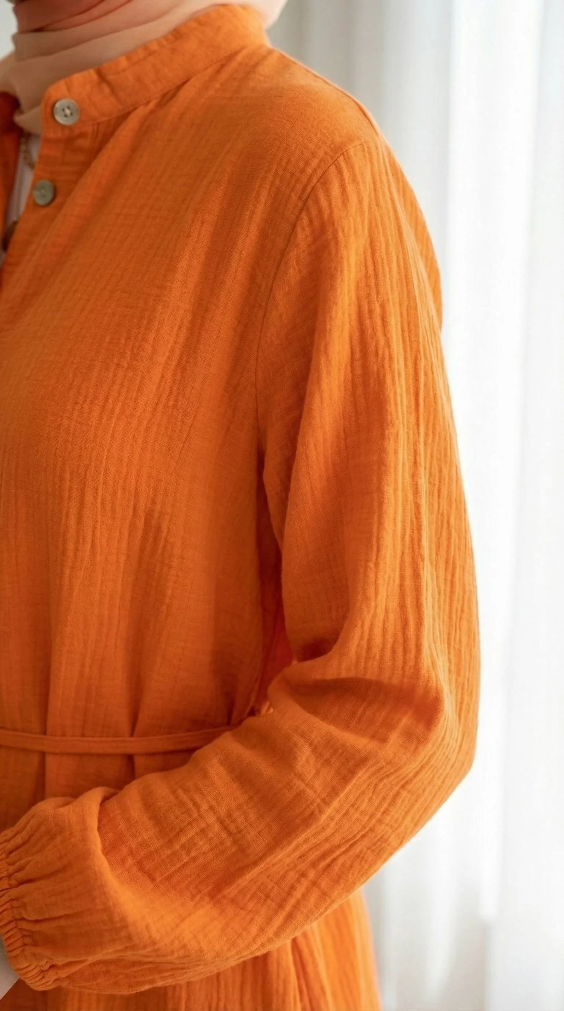 Effortless Chic Dress - Crinkle Linen - Image 4