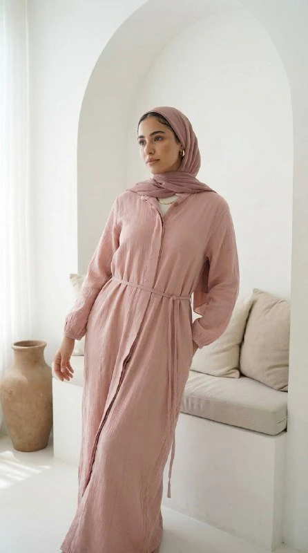 Effortless Chic Dress - Crinkle Linen - Image 6