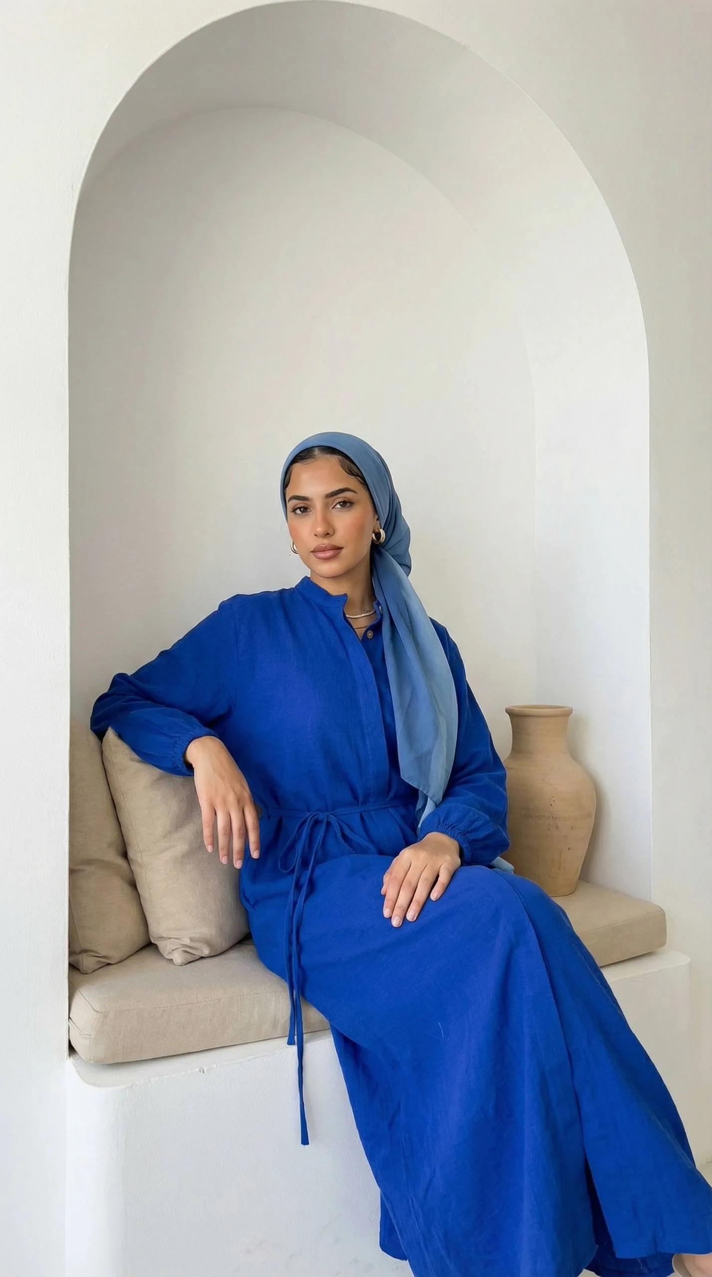 Effortless Chic Dress - Crinkle Linen - Image 7