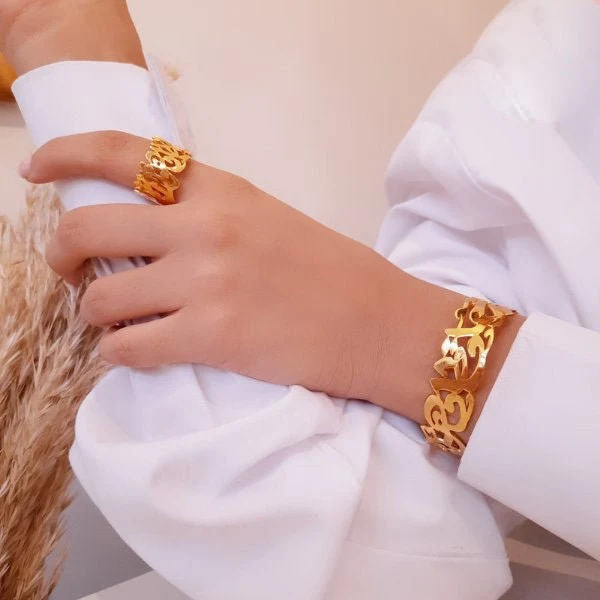 Elegant Arabian Set - Gold Plated - Image 2