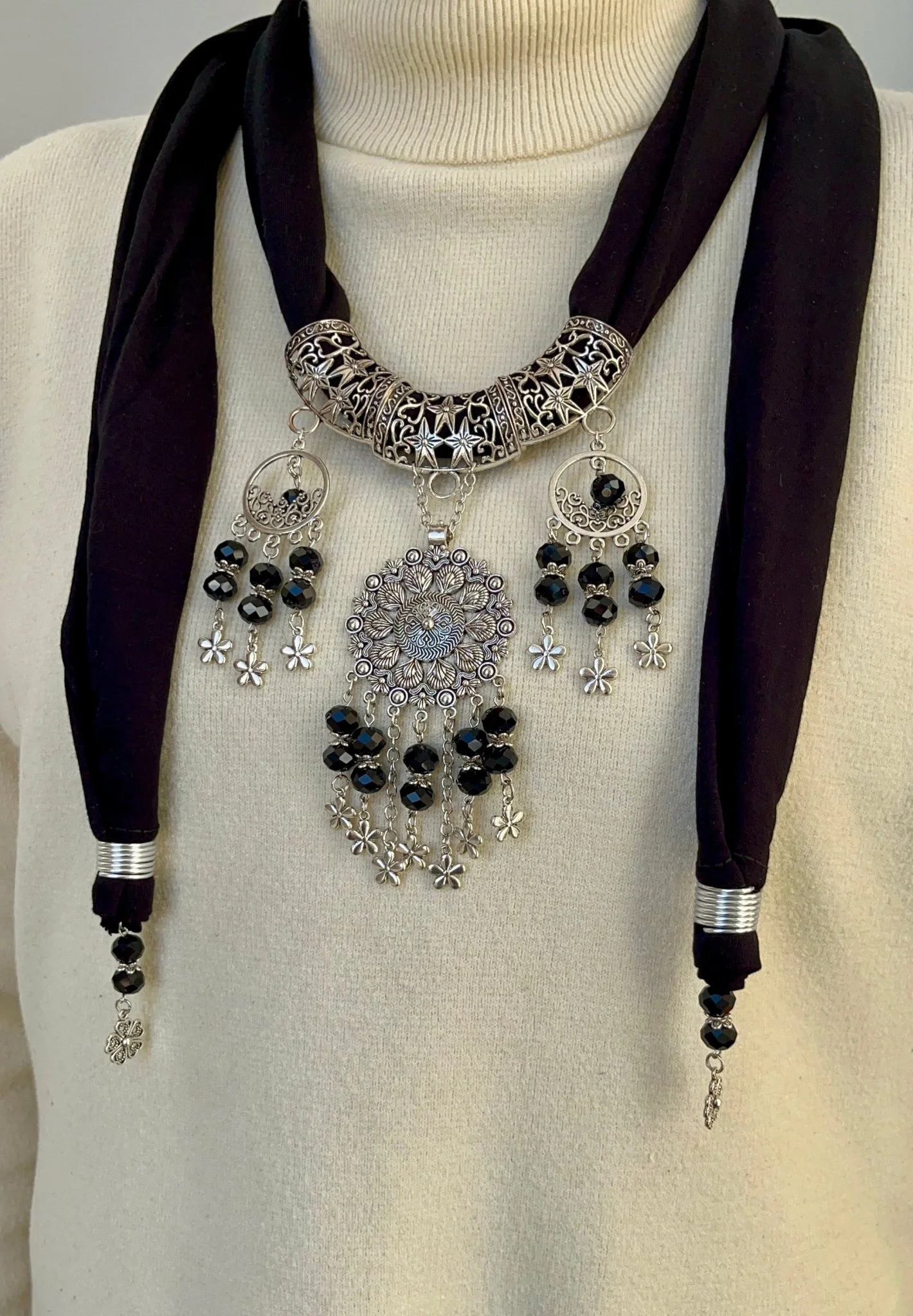 Nalian Necklace Scarf - Cotton