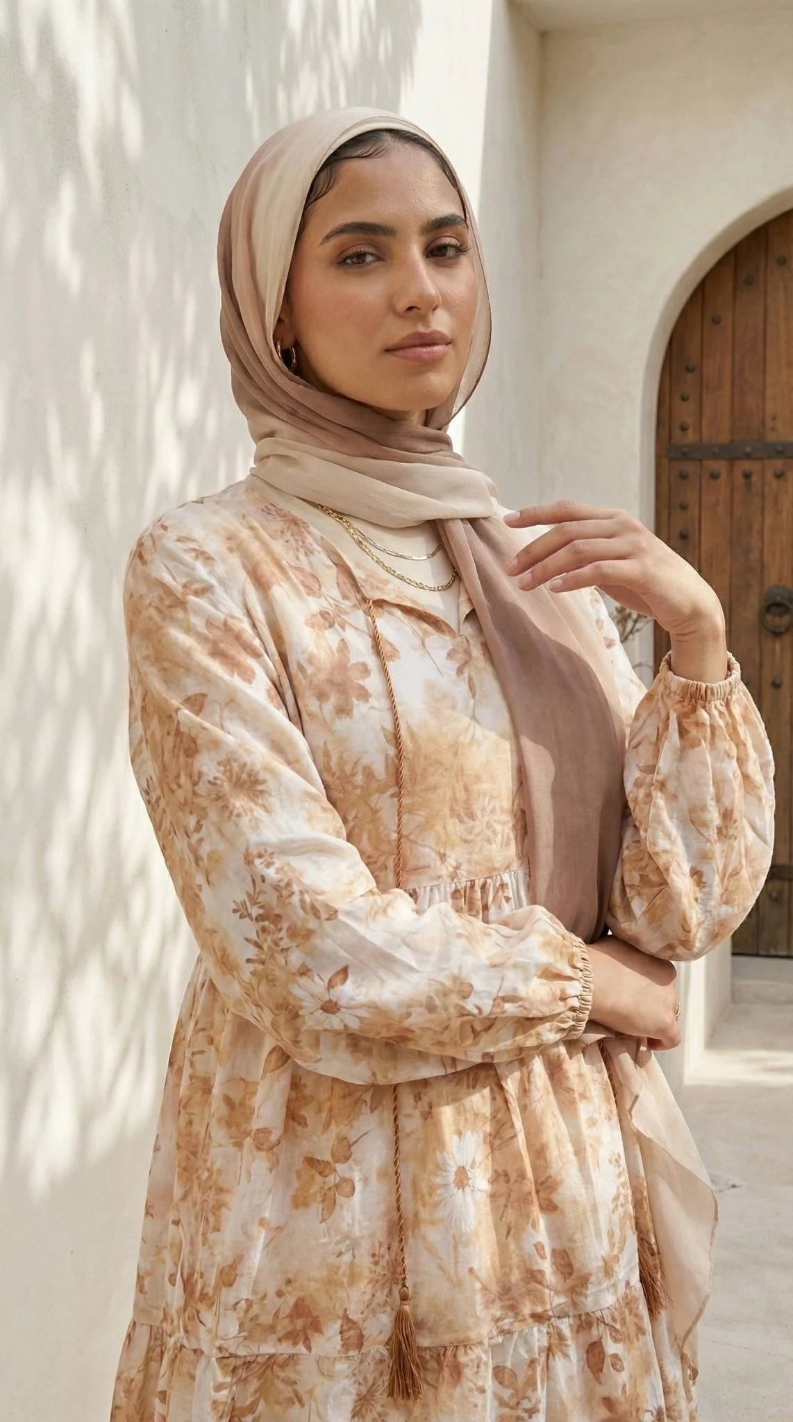 Elite Elegance Cotton Dress - Image 7