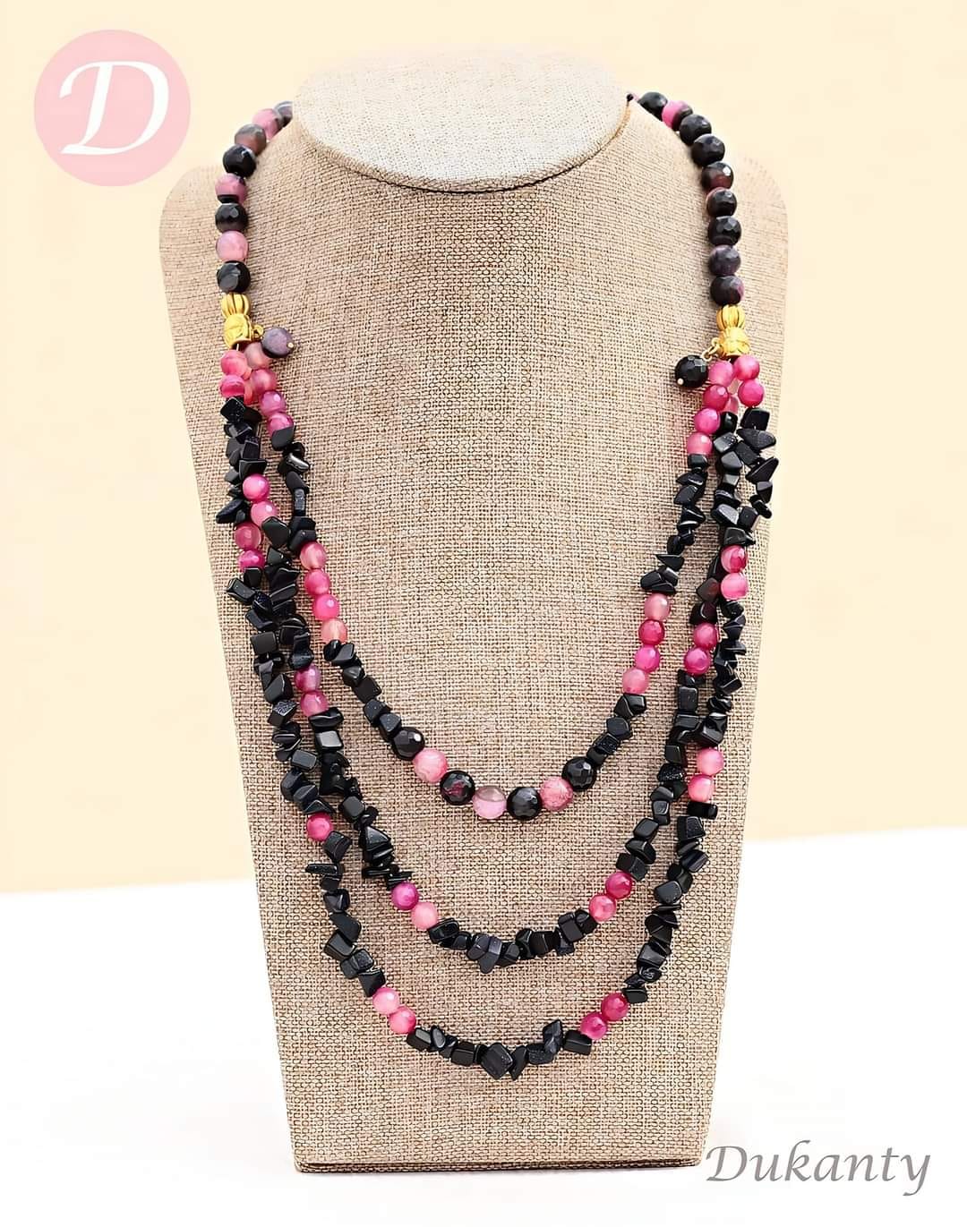 Elsa Necklace - Agate And Broken Shell - Image 3