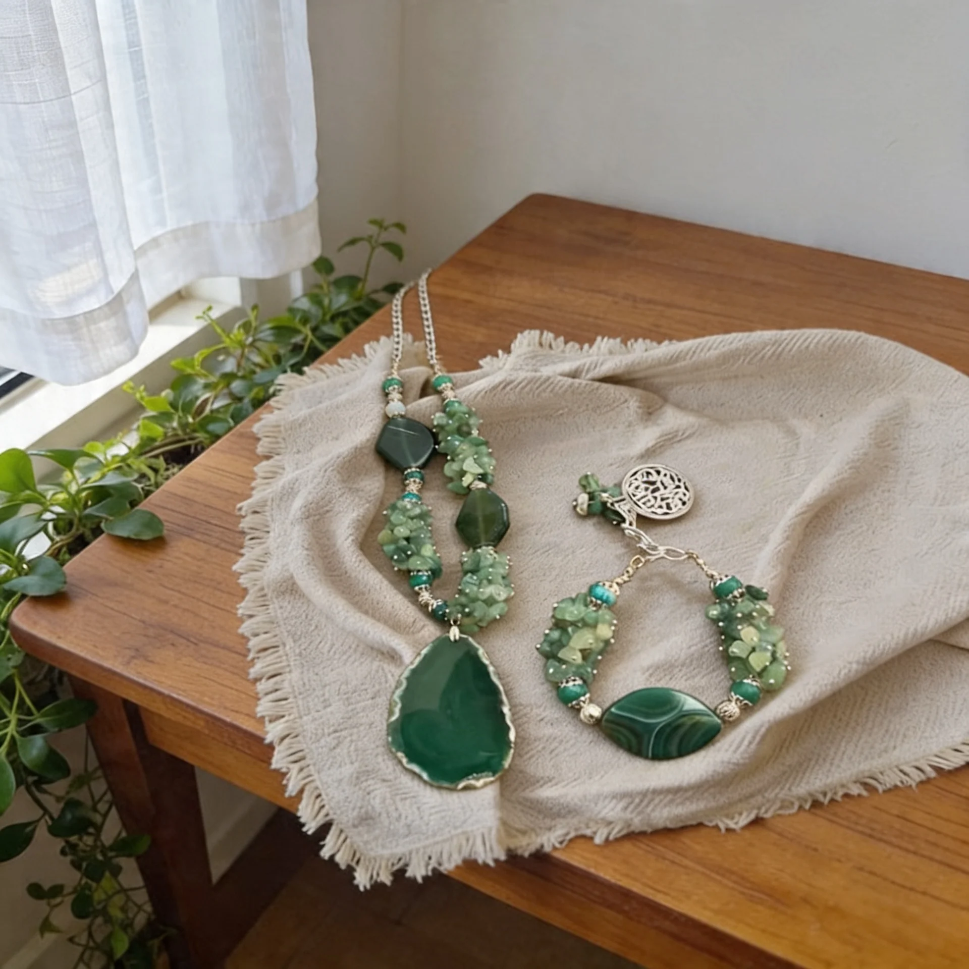 Emerald Queen Agate Set - Image 3
