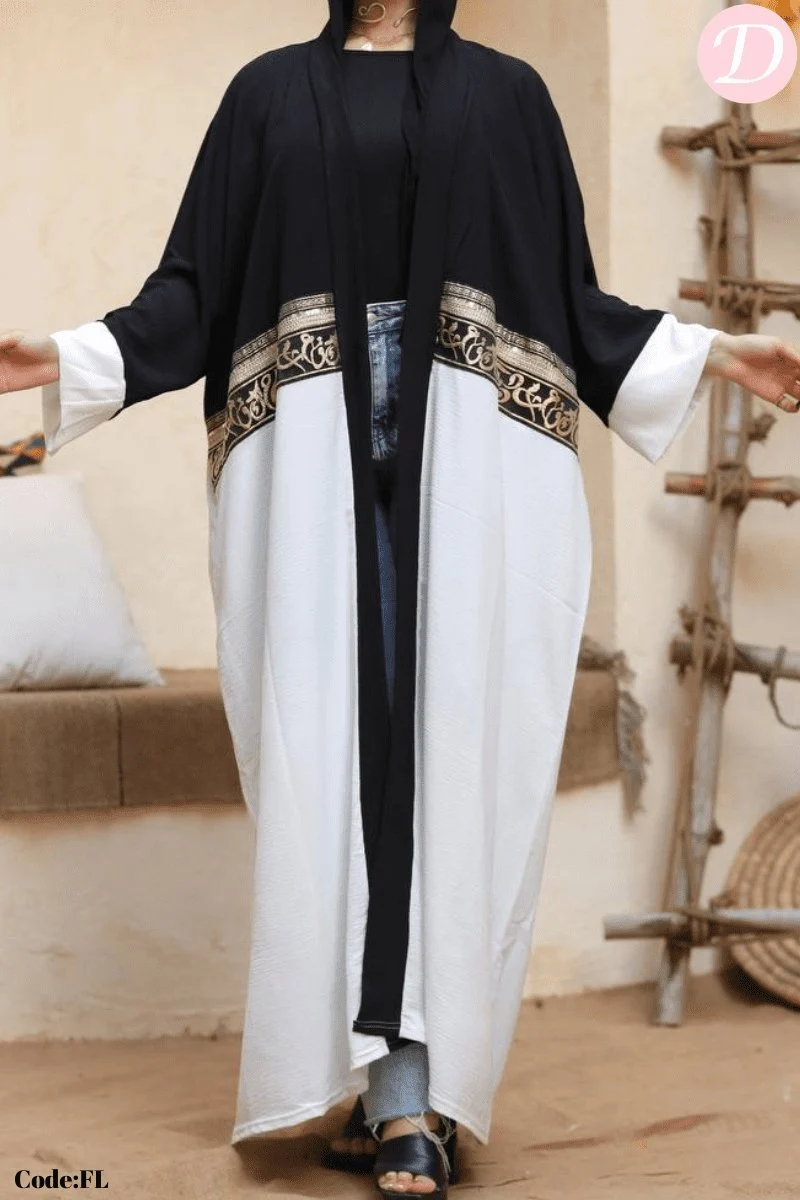Afnan Arabic Style Cardigan - CY - Image 2