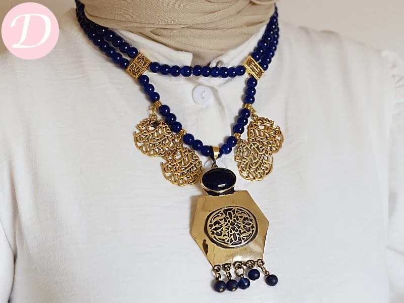Eva Necklace - Agate - Image 2