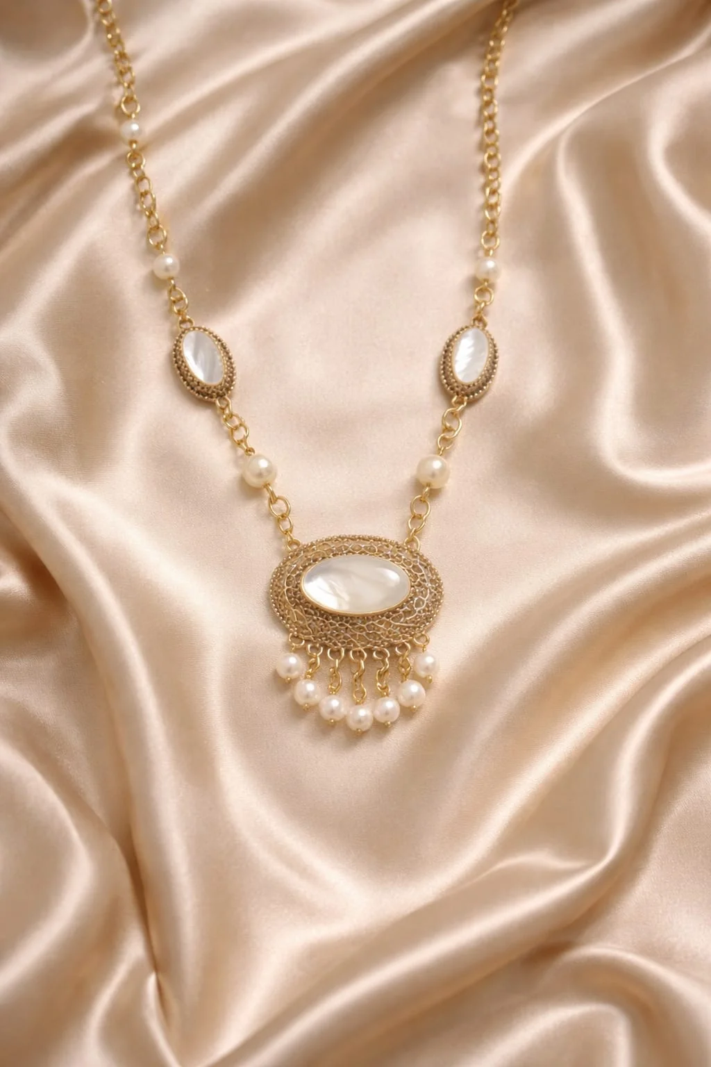 Fahria Necklace - Copper - Image 3