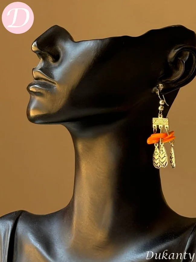 Farah Earring - Metal