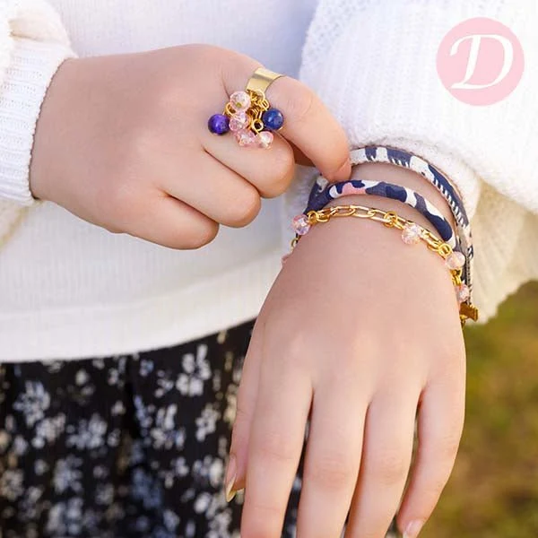 Farah Leather Bracelet Set - Image 2