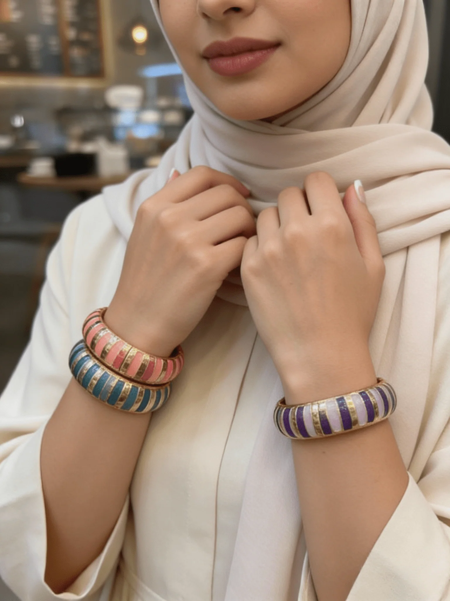 Fatima Bracelets - Stainless Steel - Image 10