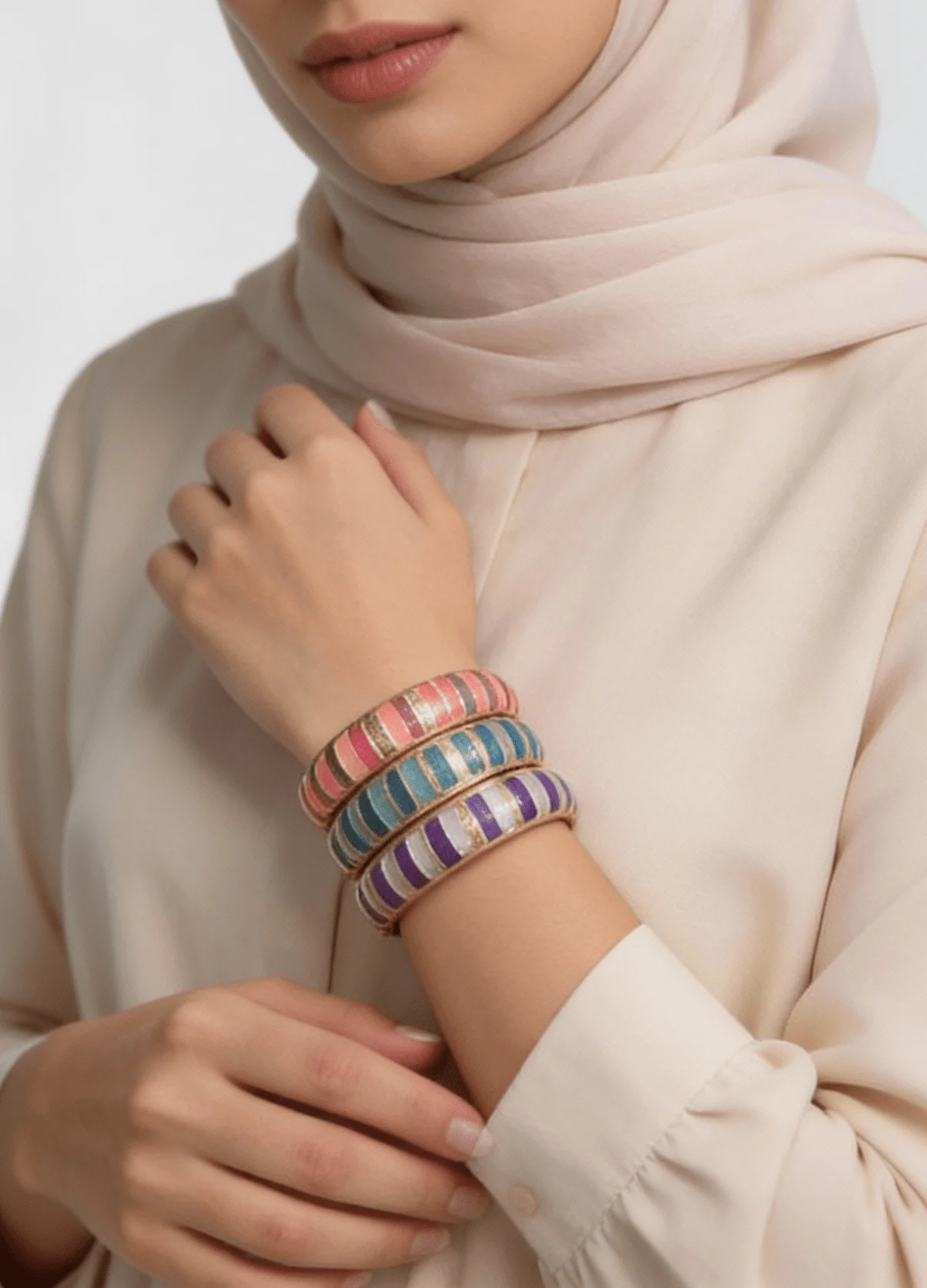 Fatima Bracelets - Stainless Steel - Image 11
